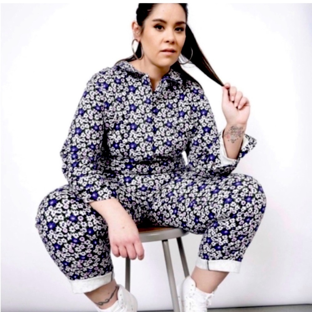 Wildfang Floral Onesie